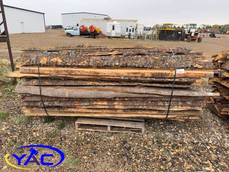 Approx. 1 Cord Of Spruce Firewood Slabs