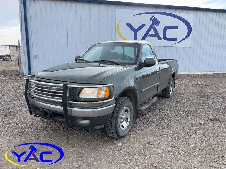 2002 FORD F150 REG CAB 4WD