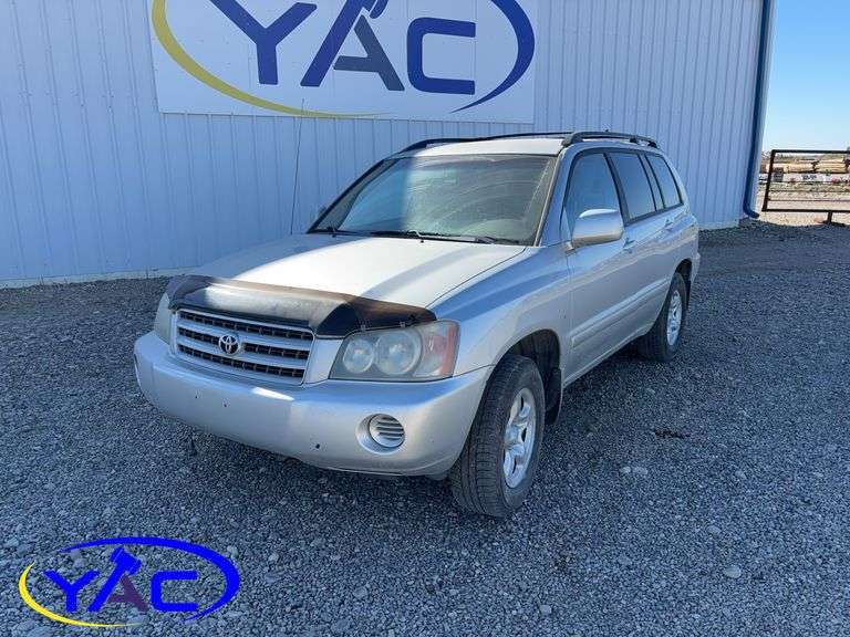 2002 TOYOTA HIGHLANDER V6 4WD