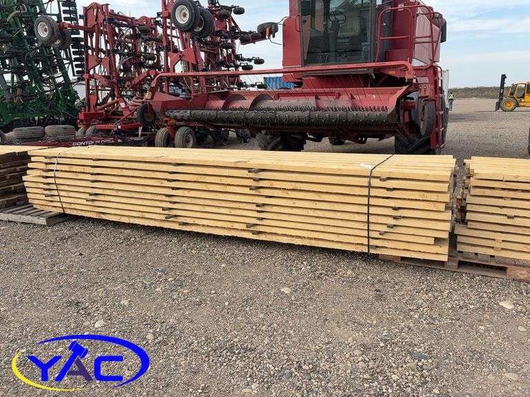 Rough Lumber 2" x 6" x 16' Spruce Planks Approx. 70 Pcs. Per Lift
