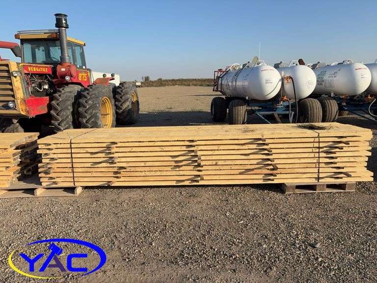 Rough Lumber 2" x 6" x 16' Spruce Planks Approx. 70 Pcs. Per Lift