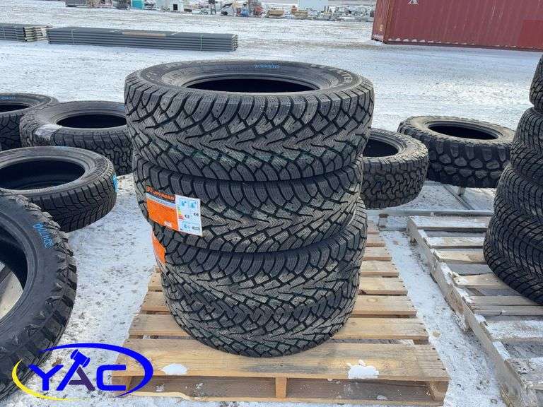 4- LT245/70R17 Tires (BUYER MUST PAY 4X THE BID PRICE) - YAC Auctions