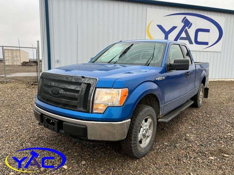 2012 FORD F150 SUPERCAB 4WD