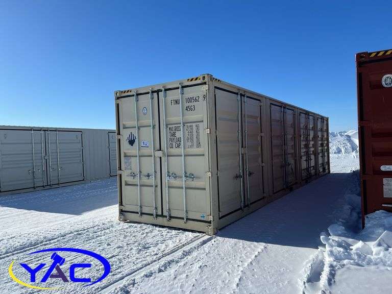 40' Sea Container w/ Side Doors
