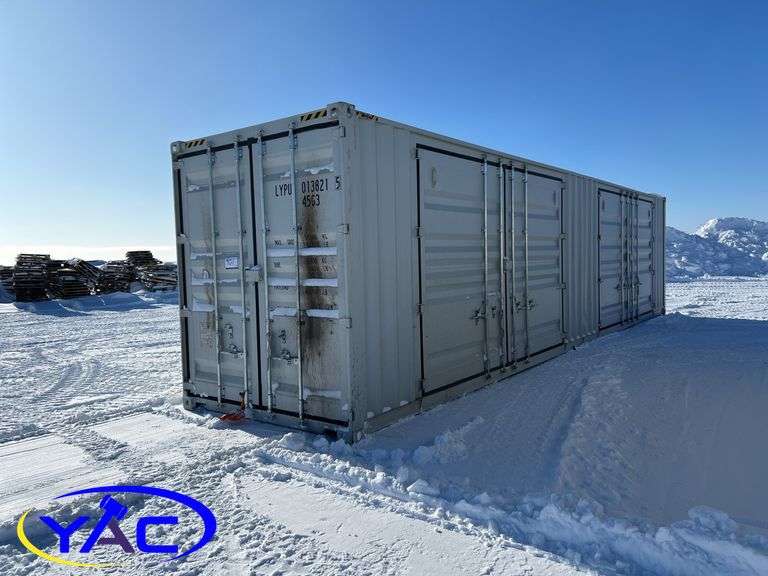 40' Sea Container w/ Side Doors