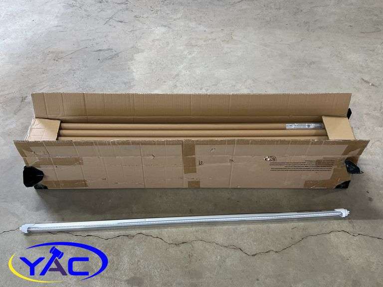 25 - G13 Double Pin 4' 22W LED Retrofit Tubes Single End Power