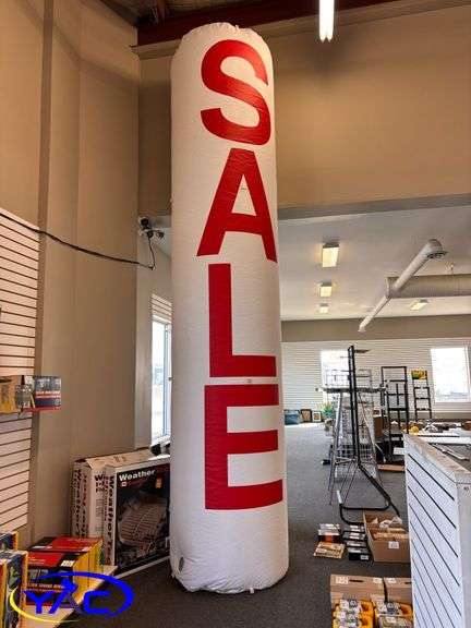 Inflatable Sale Sign - YAC Auctions