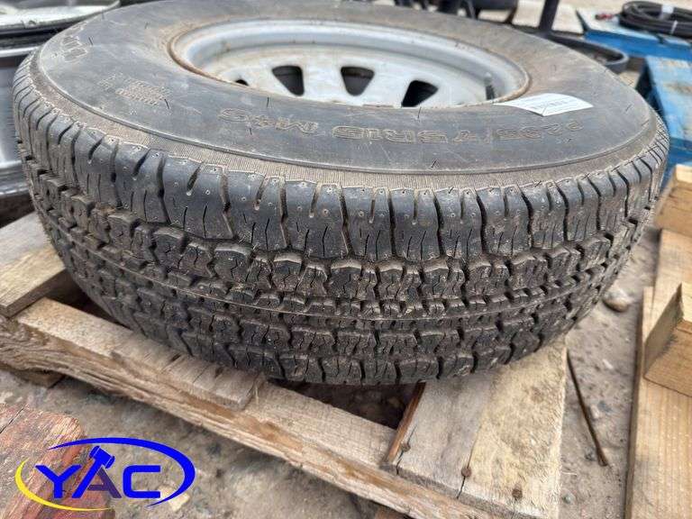 P235/75R15 Firestone Tire On 15