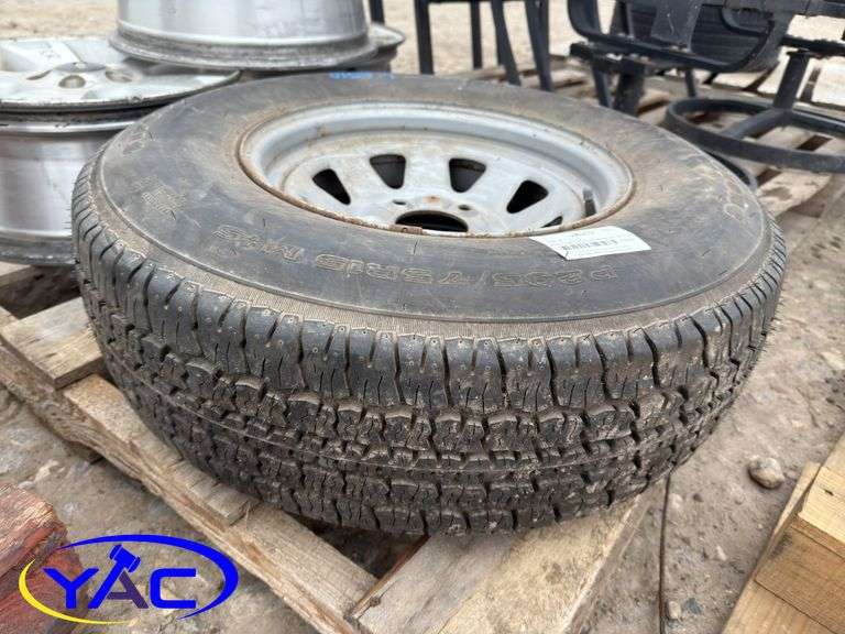 P235/75R15 Firestone Tire On 15