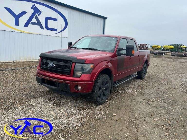 2013 FORD F150 SUPERCREW 4WD