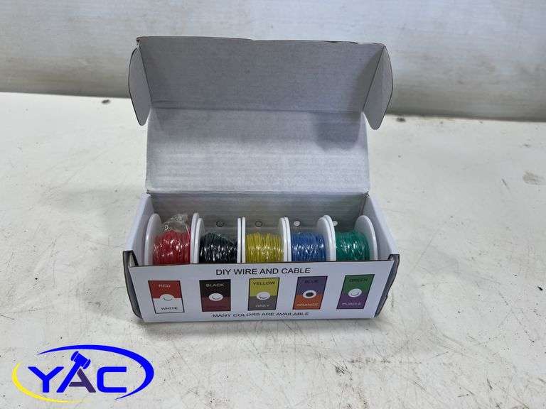 5 - Rolls Automotive Wire w/ Dispenser - YAC Auctions