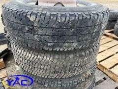 7-Michelin 235/80R17 Dually Tires & Rims - YAC Auctions