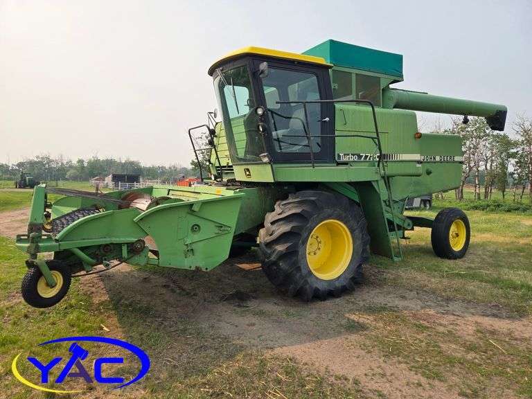 1980 JOHN DEERE 7720 TURBO SELF-PROPELLED COMBINE