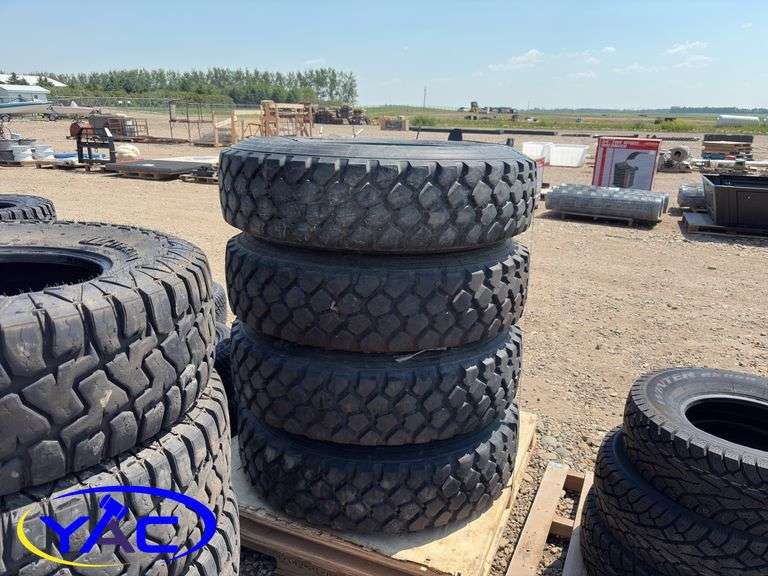 4 - 11.00R20 Tires (BUYER MUST PAY 4X THE BID PRICE)
