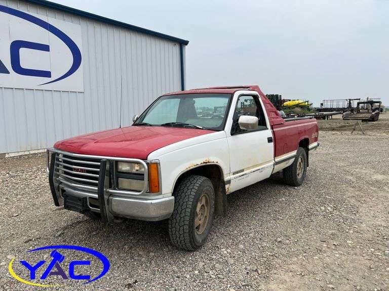 1990  GMC  K/V 1500 REG CAB 4WD