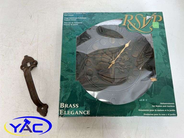 Brass Wall Mount & Door Handle