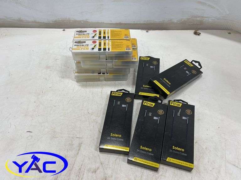 Assorted Cables & Digital Meter Pens