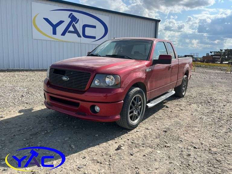 2008  FORD  F150 SUPERCAB 2WD
