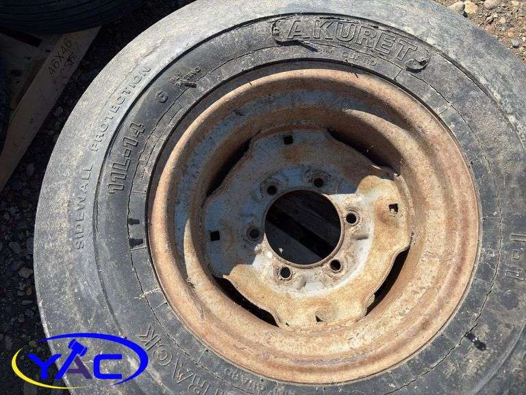 6- 11L-14 Tires W/ Rims