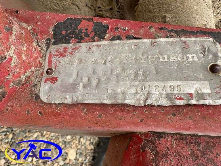 MASSEY FERGUSON BAR HAY RAKE