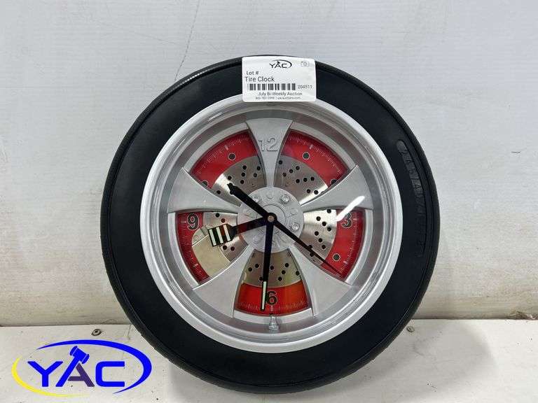 Tire Clock