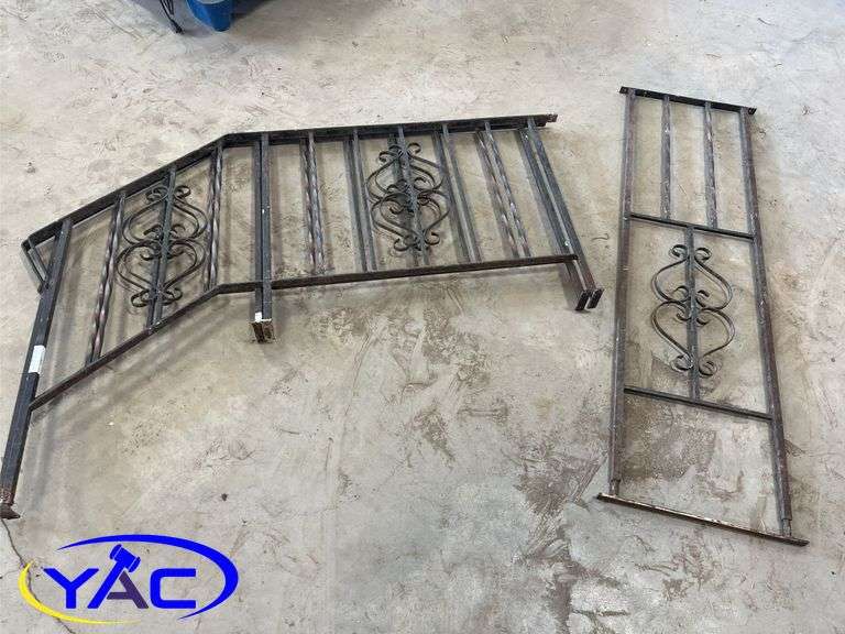 Wrought Iron Stair Hand Rails