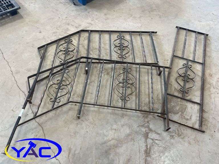 Wrought Iron Stair Hand Rails