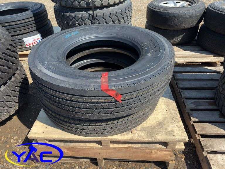 2- 11R22.5 Tires (BUYER MUST PAY 2X THE BID PRICE)