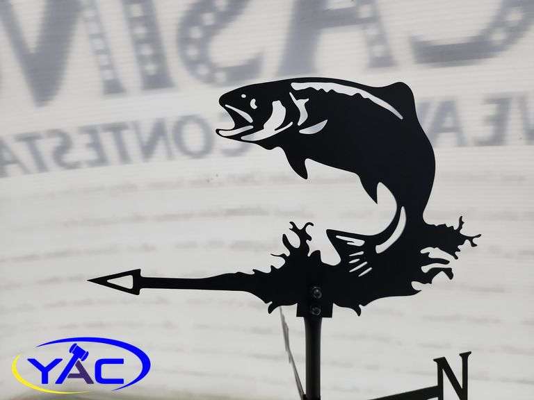 Metal Fish Weathervane