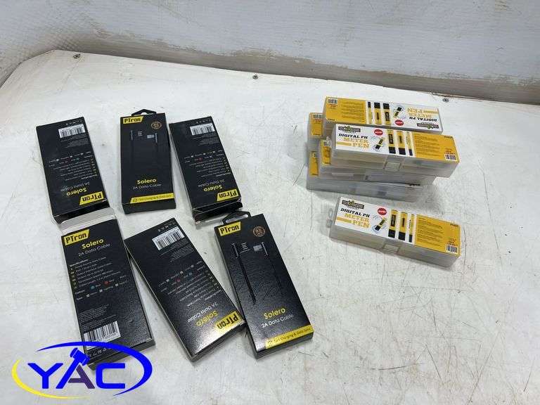 Assorted Cables & Digital Meter Pens