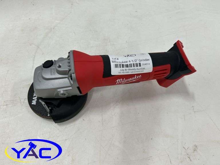 Milwaukee 4-1/2" Grinder