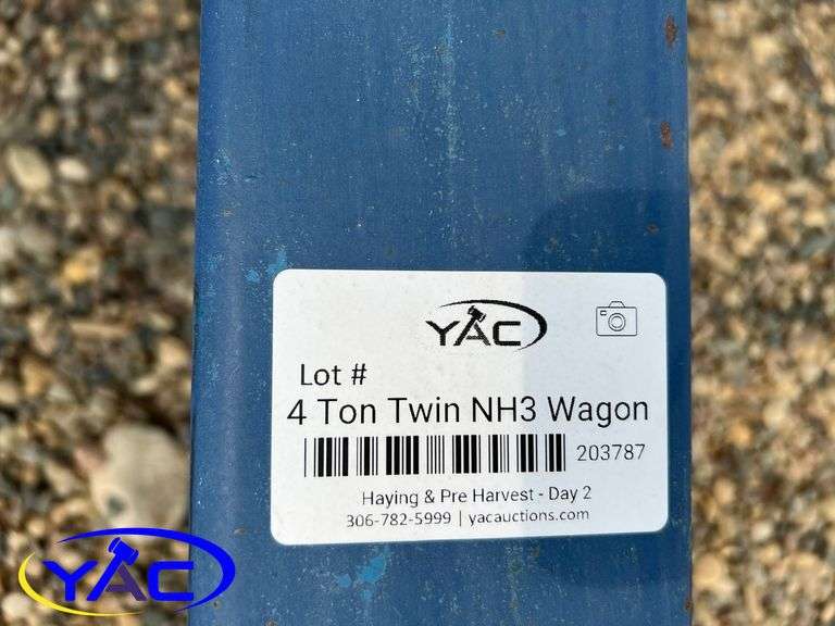 4 TON TWIN NH3 WAGON