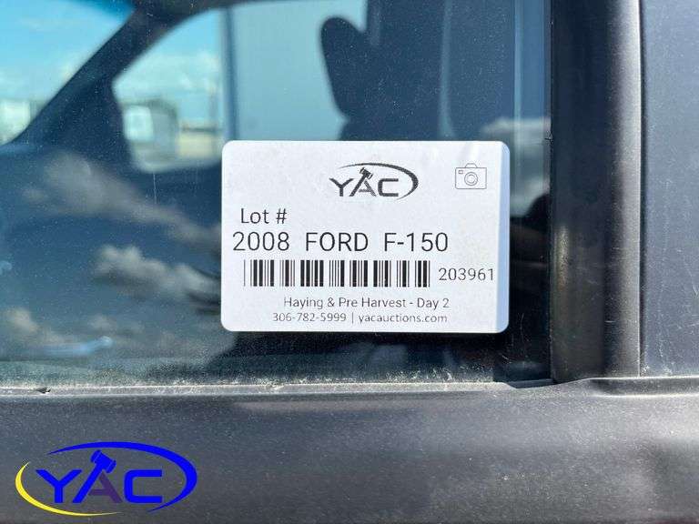2008  FORD  F150 SUPERCAB 2WD