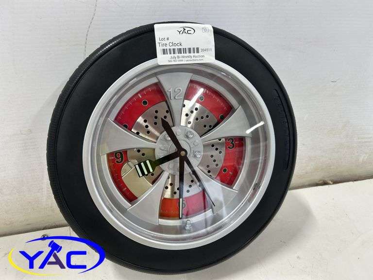 Tire Clock