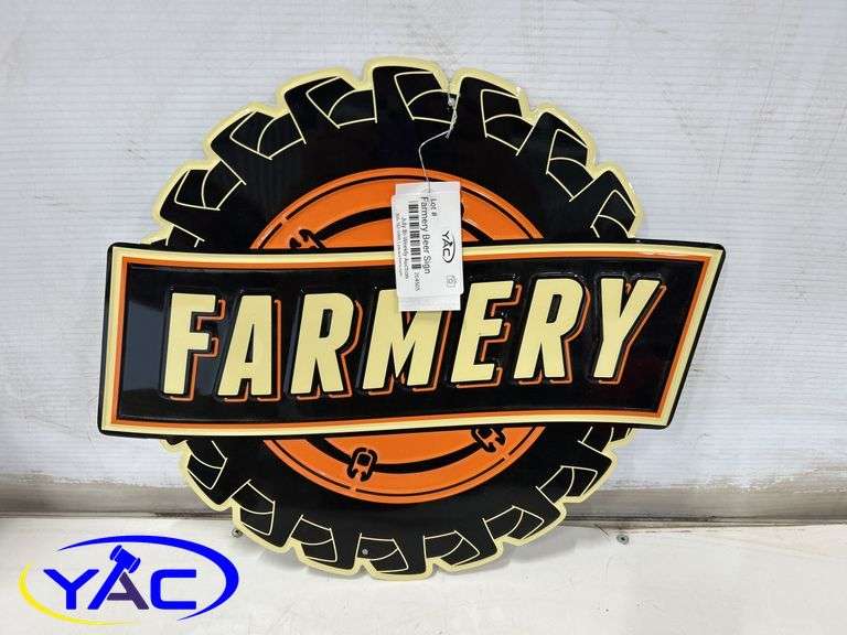 Farmery Beer Sign
