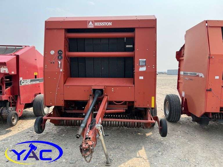 2004 HESSTON 956S ROUND BALER
