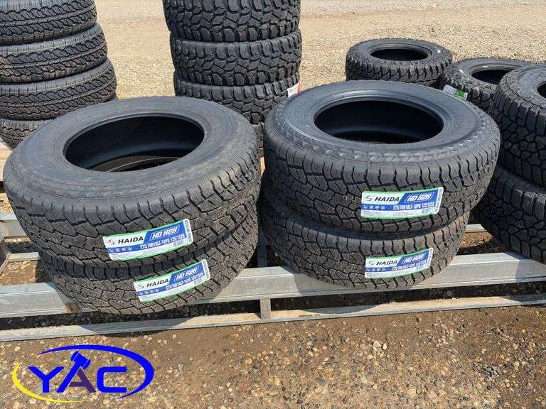 4- 275/70r18 Tires (BUYER MUST PAY 4X THE BID PRICE)