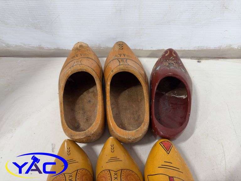 2- Sets Of Wooden Shoes