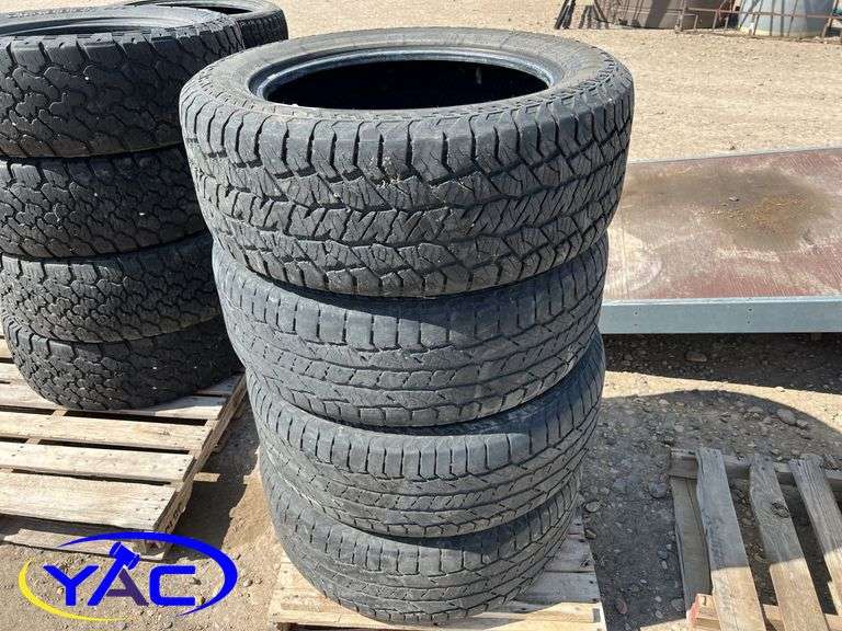 4- 275/55R20 Hankook Dynapro Tires - YAC Auctions