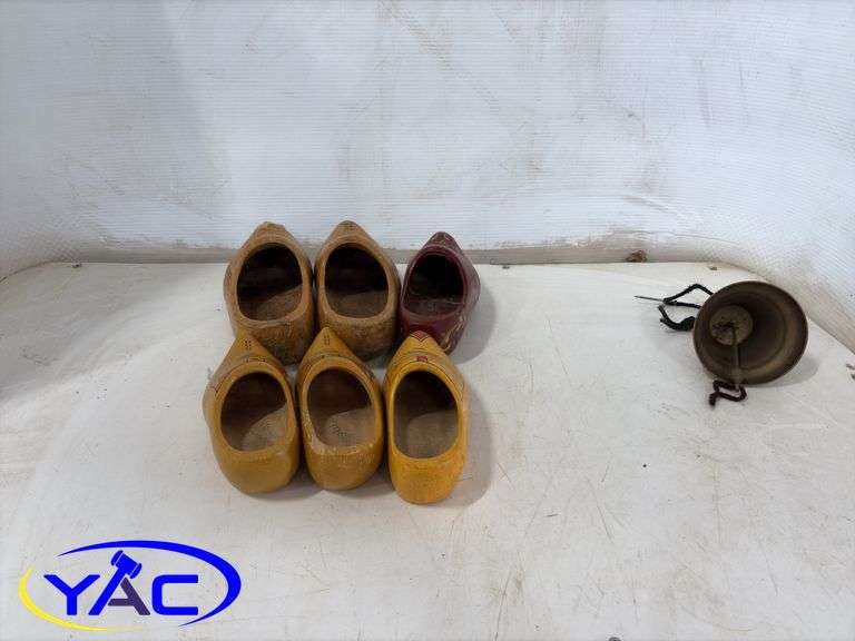 2- Sets Of Wooden Shoes