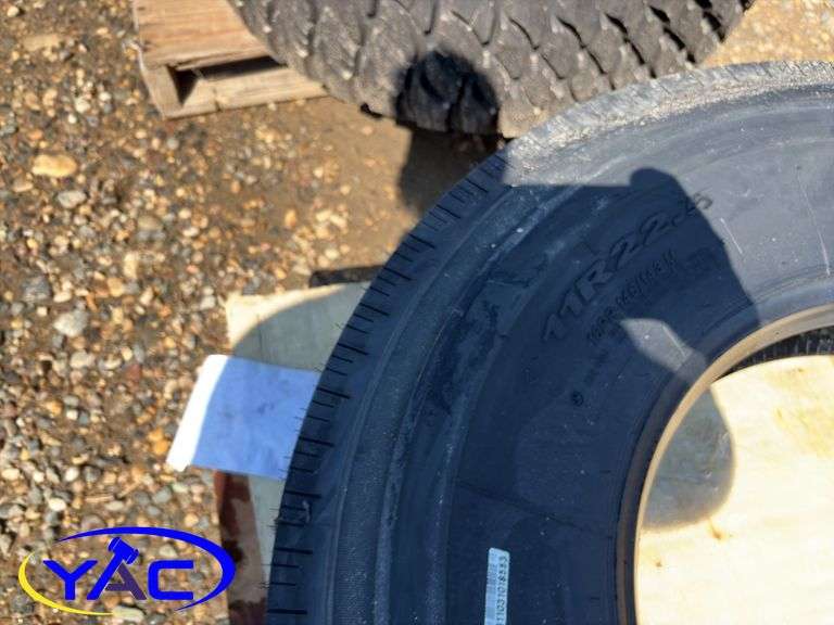 2- 11R22.5 Tires (BUYER MUST PAY 2X THE BID PRICE)