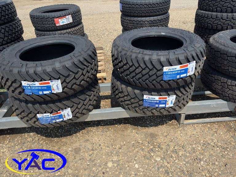 4- 285/65R18 Tires (BUYER MUST PAY 4X THE BID PRICE)