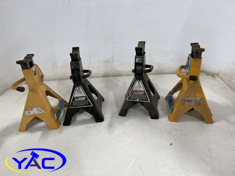 4 - Jack Stands 3Ton