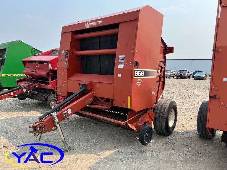 2004 HESSTON 956S ROUND BALER