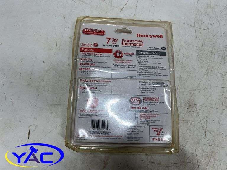 Honeywell Programmable Thermostat