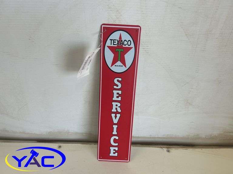 Small Texaco Sign