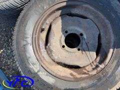 16 -15" Concord Packer Tires (Rims Only - Tires Cracked & Weathered)