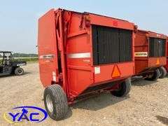 2008 MASSEY FERGUSON 1756 ROUND BALER