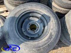 8- Assorted 9.5L-15 Implement Tires W/ Rims