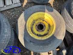 8- Assorted 9.5L-15 Implement Tires W/ Rims